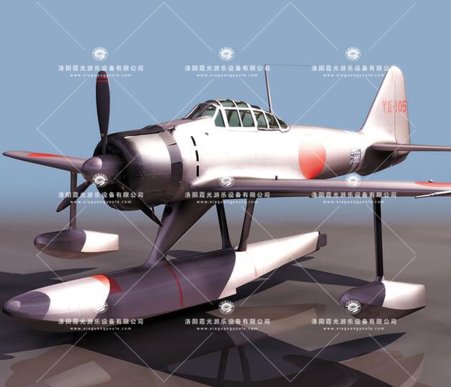 沙县3D模型飞机_